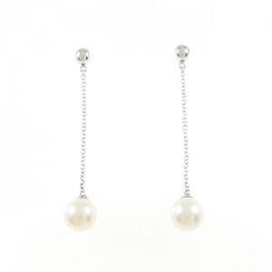 TIFFANY & CO. Silver Pearl Earrings